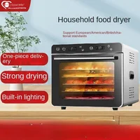 220V/Small high-grade food dried fruit machine stainless steel fruit and vegetable pet snacks dehydrating air drying machine 1