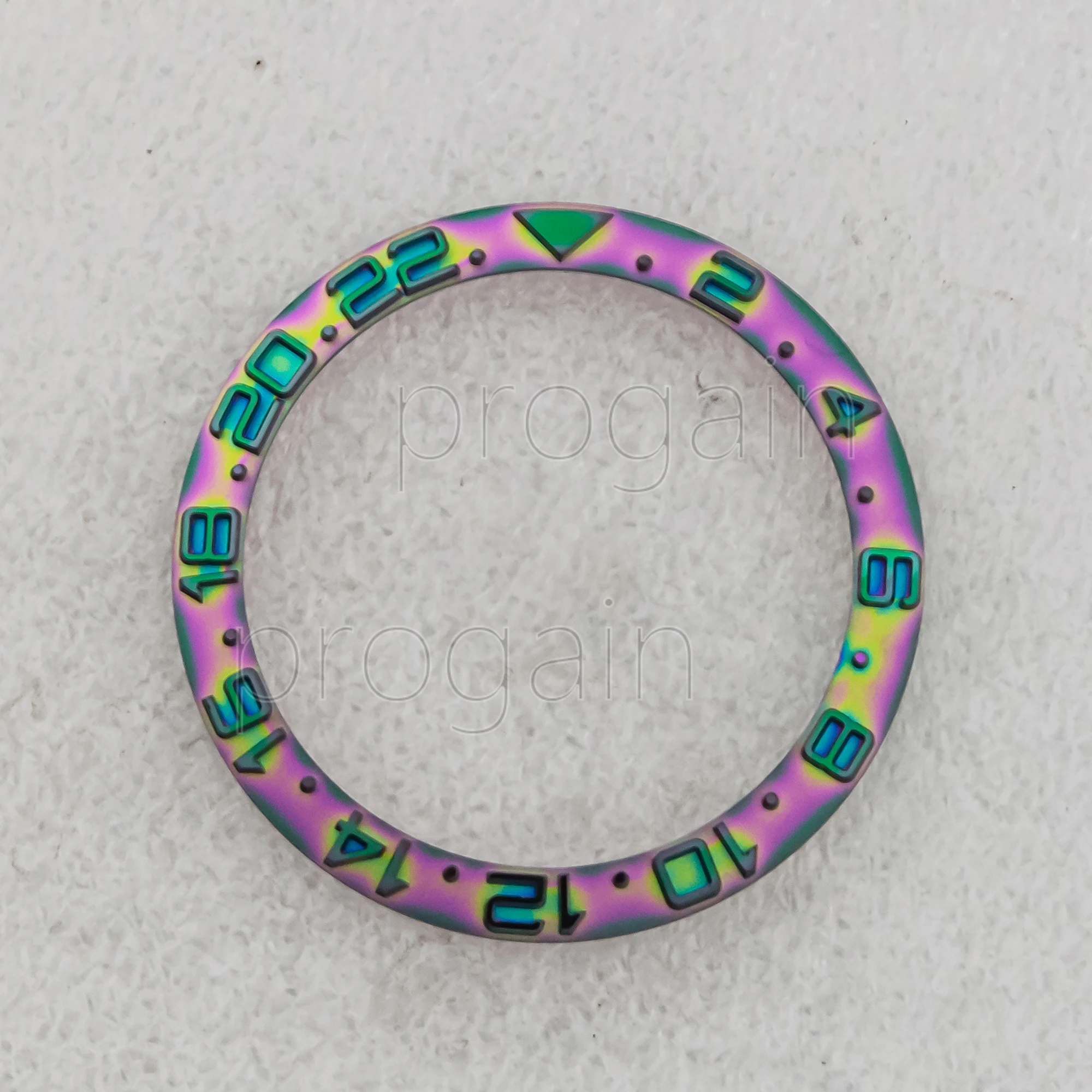 Enhanced Watch Bezel Accessory - 38mm Outer Diameter for Premium Timepiece Modification and Repair