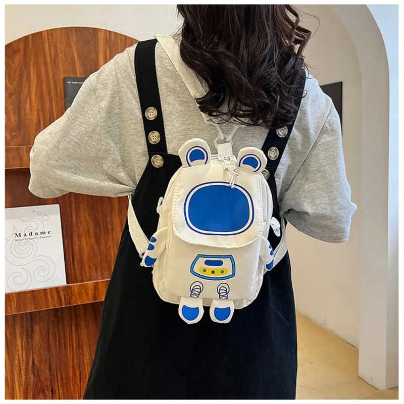 

Mini Astronaut Backpack Children's Cartoon Bag Infant Cute One Shoulder Crossbody Bag Kids Backpacks Kawaii Girl Student Bag