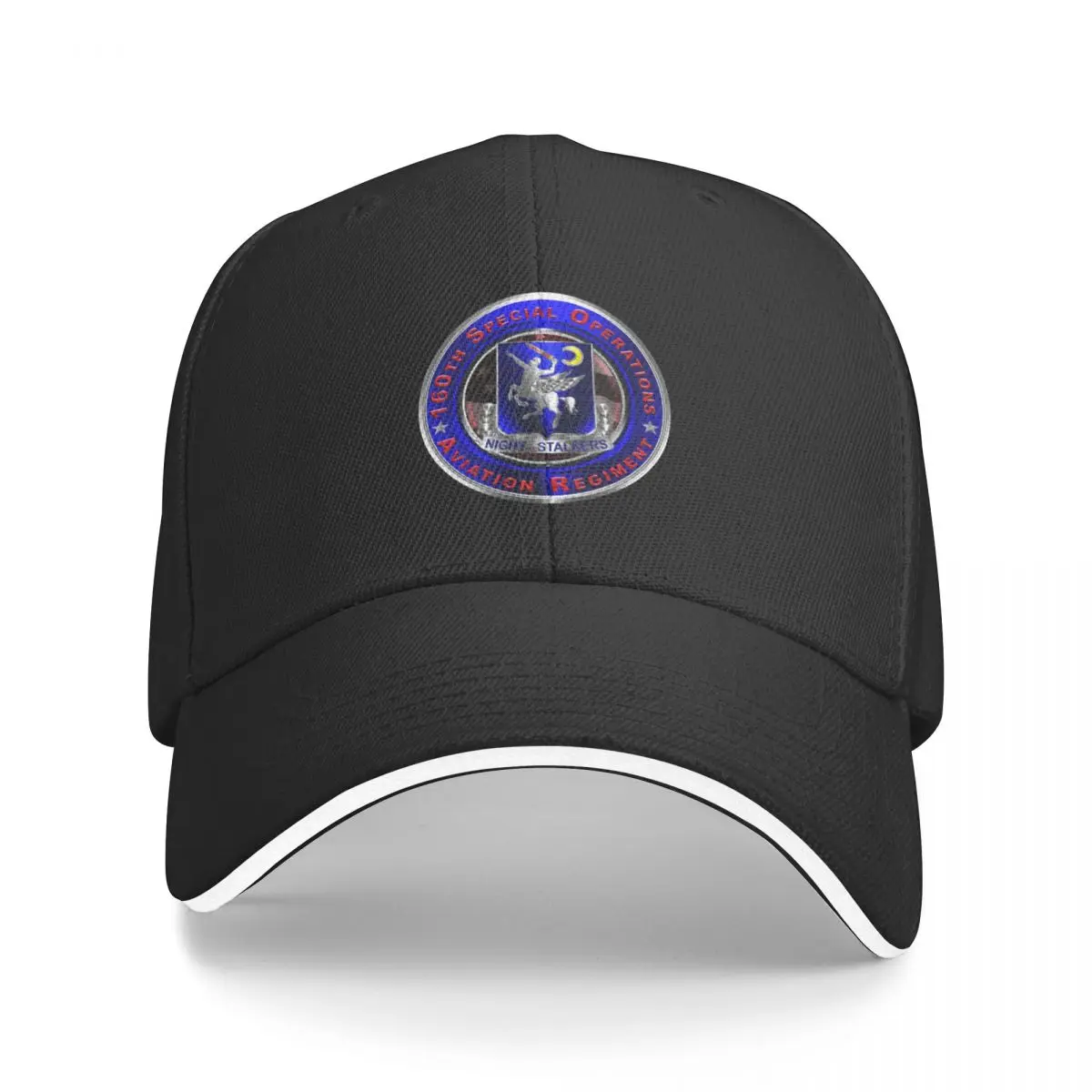 

New 160th Special Operations Aviation Regiment “NIGHTSTALKERS” Baseball Cap Anime black beach hat Rave Men's Hat Luxury Women's