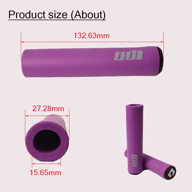 ODI Grips Mountain Bike Grips Soft Mtb Cuffs Shock Absorption Anti-slip Bicycle Handlebar Grip Cover Bike Bars