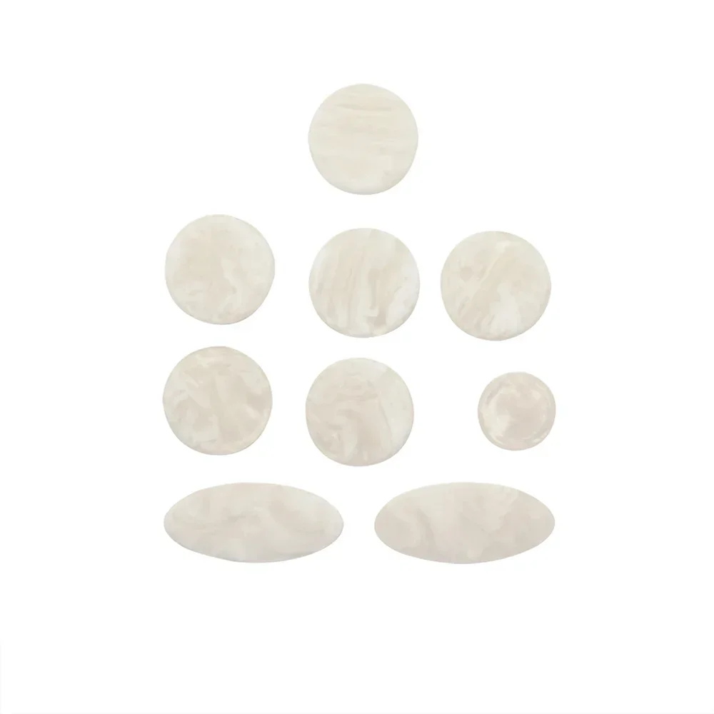 Description Picture 6 of itemSLADE 9Pcs Saxophone Key Buttons Natural Abalone Shell Key for Alto Tenor Soprano Sax Woodwind Instrument Parts & Accessories