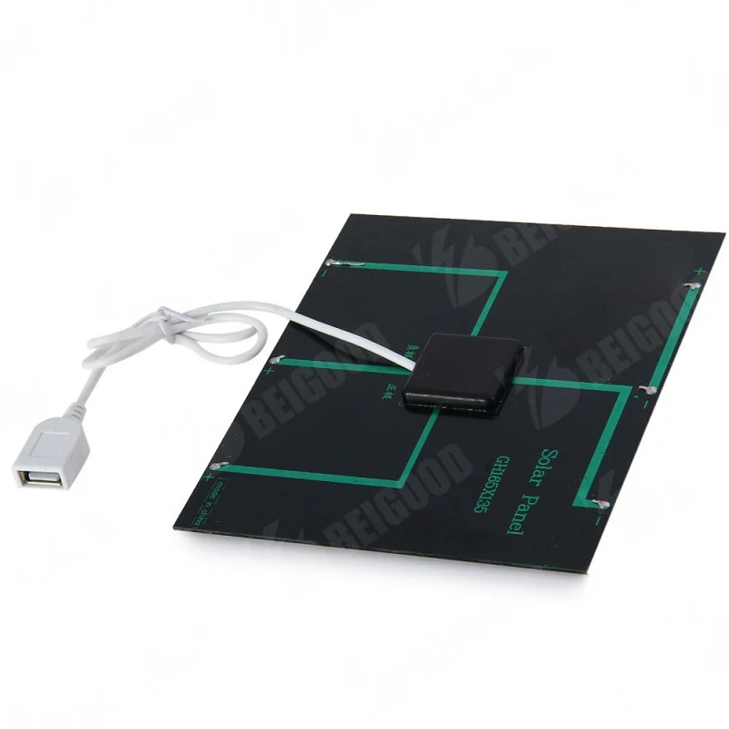 3.5W Solar Charger Polycrystalline Solar Cell Panel USB Mobile Charger For Power Bank