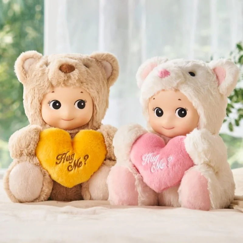 

Sonny Angel Huggable Bear Doll Stuffed Animals Plush Collection Doll Cuddly Bear Soothing Healing Toys Box Birthday Gift For Kid