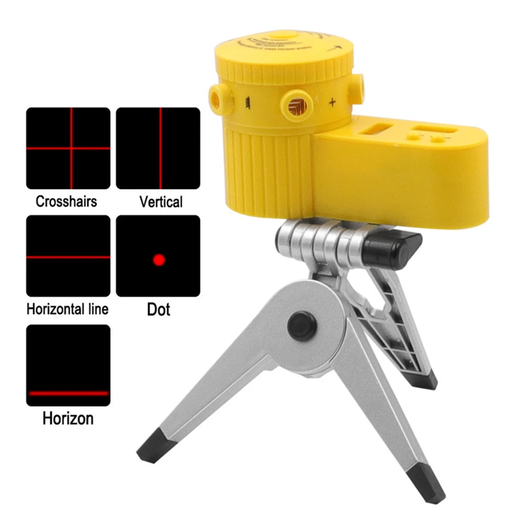 Laser Level Multifunction Cross Line Vertical Horizontal Line Equipment with Tripod
