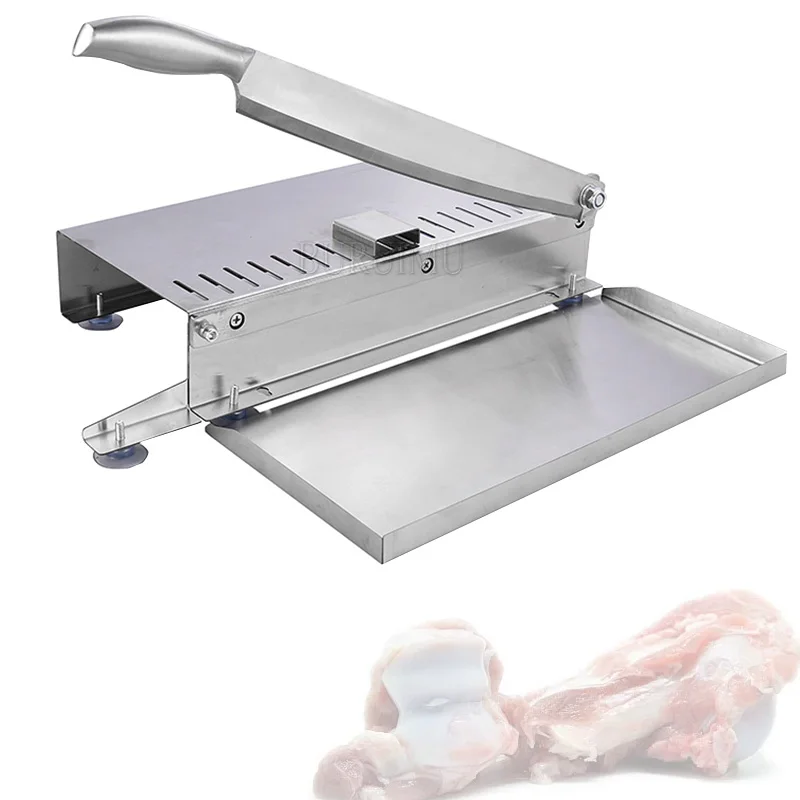 

Commercial Machine Meat Bone Lamb Gadgets Slicer Cutting Household Manual Kitchen Beef Rolls Cutter Mutton