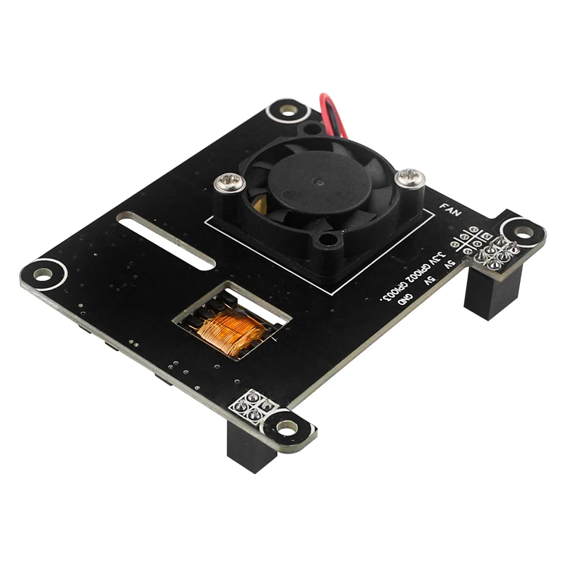 Raspberry Pi 4 POE HAT with Cooling Fan Power Over Module