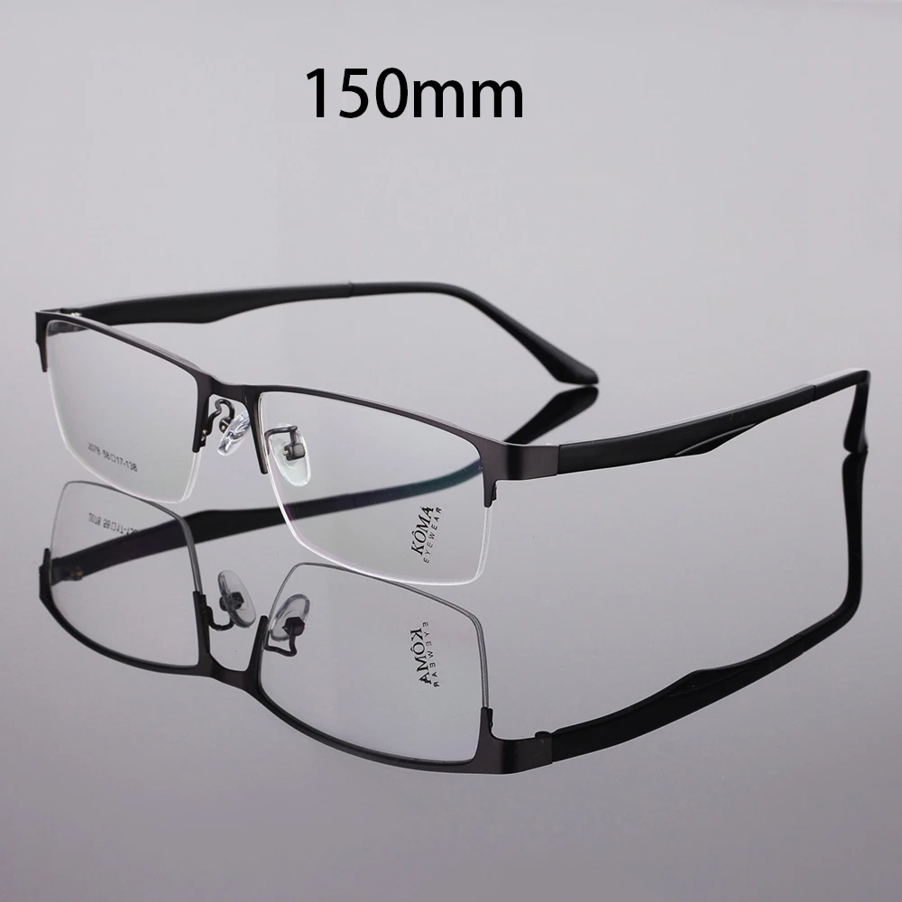 

Oversized Myopia Glasses Men Anti Blue Light 0 -100 125 150 175 200 225 250 300 Ready Optical Eyeglasses Frame Men 150mm Wide