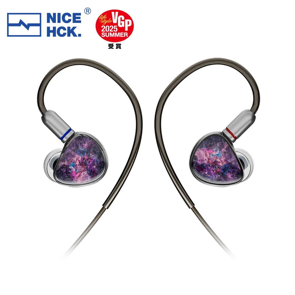NICEHCK NX8 4.4mm（1DD+6BA+1PZT） NICEHCK NX8 In Ear Earbud 1DD+6BA+1PZT Hybrid Drivers 2Pin
