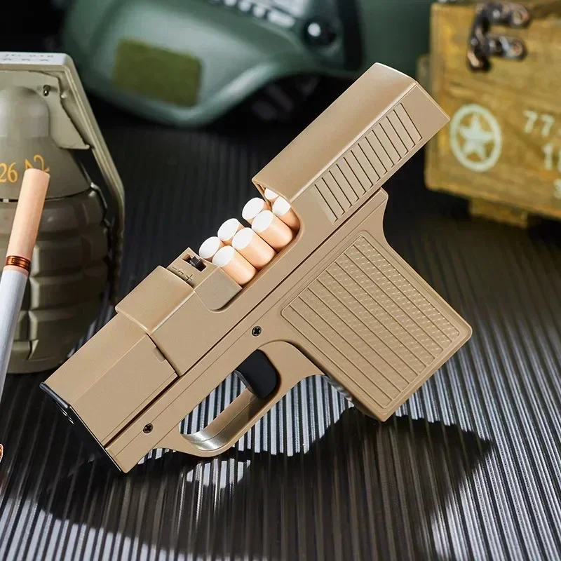 Creative Pistol Shaped Windproof Gas Lighter