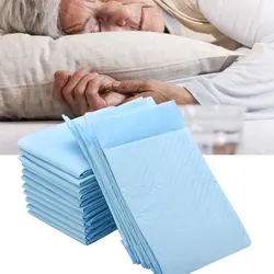 30Pcs Disposable Bed Under Pad Urine Mat For Adult Elderly Maternal Women Incontinence Patients 60x60cm/23.6x23.6in Nursing pad