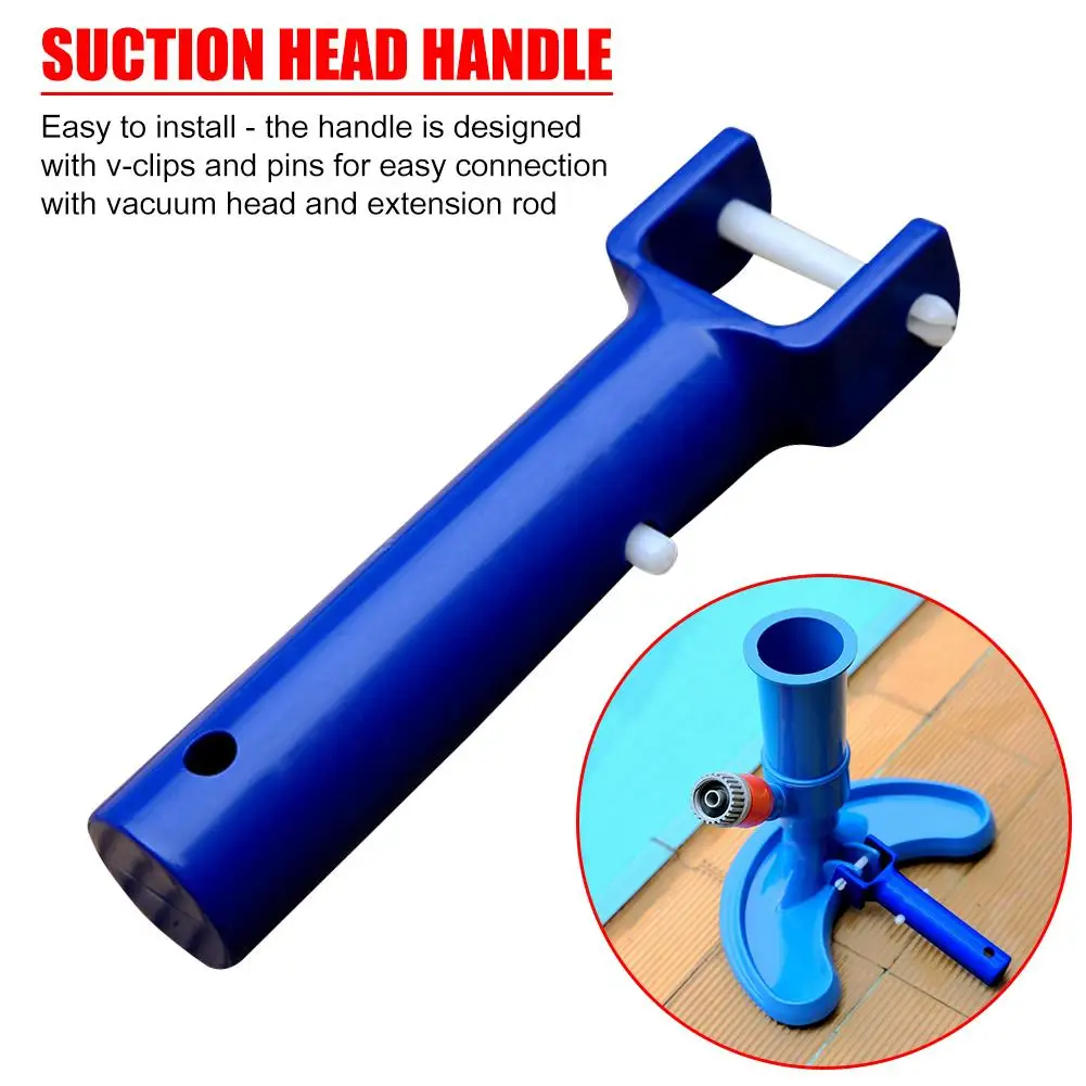 Swimming Pool Suction Head Grip V-Shaped Clip Pool Vacuum Handle Replacement Part Universal Swimming Pool Clip Handles