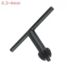 1pcs 0.3-4mm Electric Hand Drill Chuck Wrench Tool Chuck Key Replacement Drill Chuck Key Chuck Keys Electric Tools Access 3