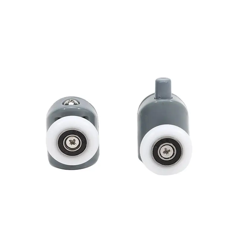 23/25mm 1Pair Shower Rooms Cabins Pulley Nylon Stainless Steel Shower Room Roller Runners Wheels Pulleys