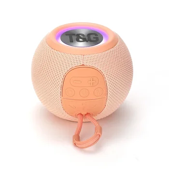 Mini Bluetooth Speaker – Portable Wireless LED Bass Speaker with TWS & Outdoor Use