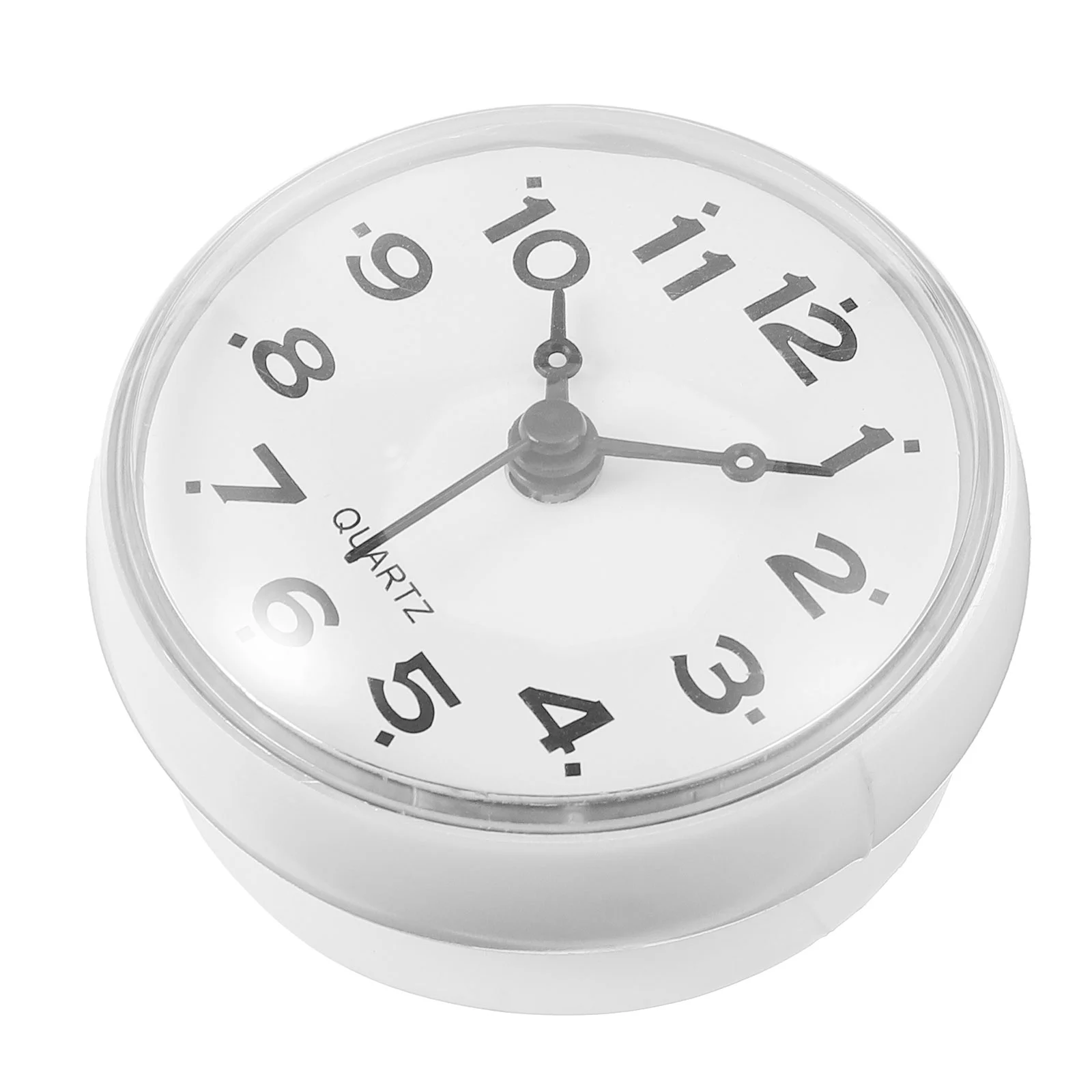 Sucker Clock Wall Hanging Anti-fog Waterproof Suction Cup Bathroom Alarm Digital Timer for