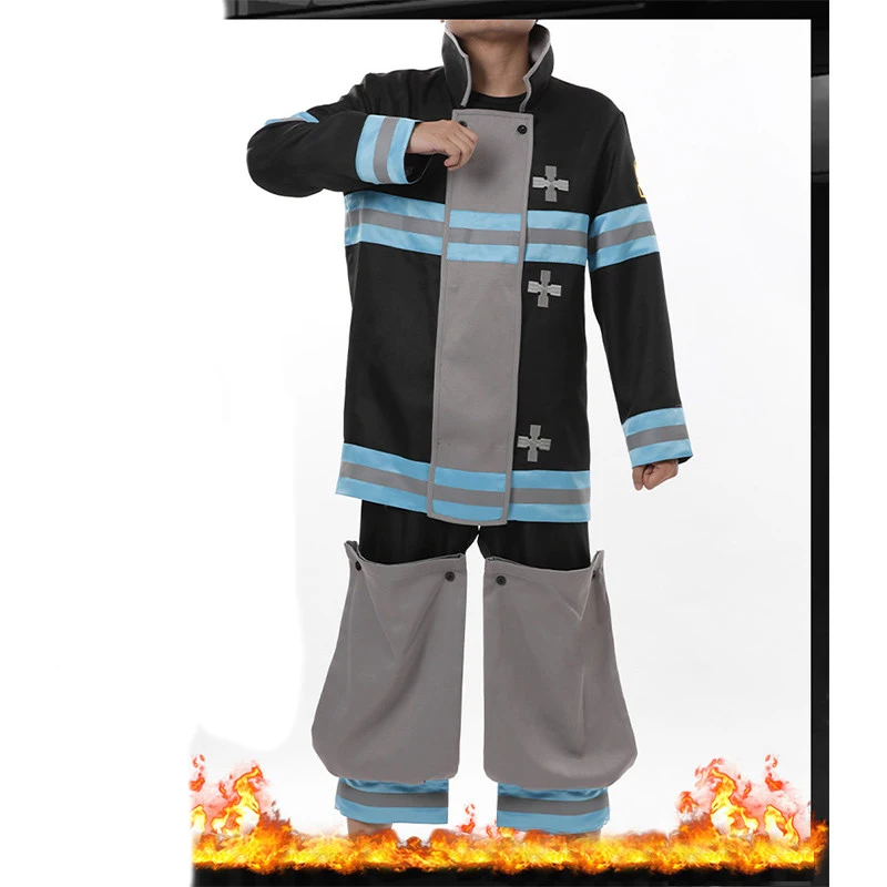 Anime Fire Force Enen No Shouboutai/Enn Enn no Shouboutai Temporada 2  Tamaki Kotatsu Cosplay Disfraz de Halloween (XS, Hombre) : :  Juguetes y Juegos