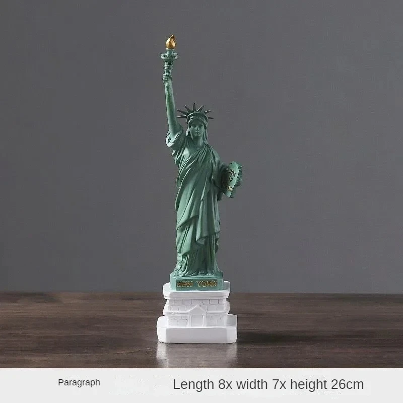Statue of Liberty Model Office Desk Accessories Collectibles Travel Souvenirs New York Office Home Interior Decoration