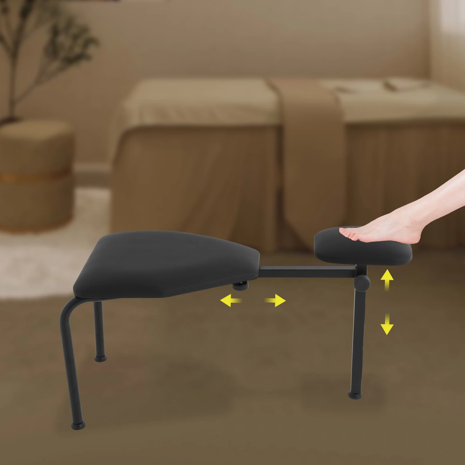 Pedicure Chair Manicure Stool Adjustable Pedicure Stool Manicure Foot Rest Modern Chair for Home Beauty Salon