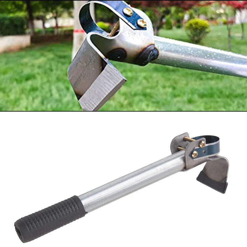 Professional Metal Rod Bark Scraper Manual Scraper Tree Bark Peeling Knife Gardening Tool Tree Bark Scraping Knife 3