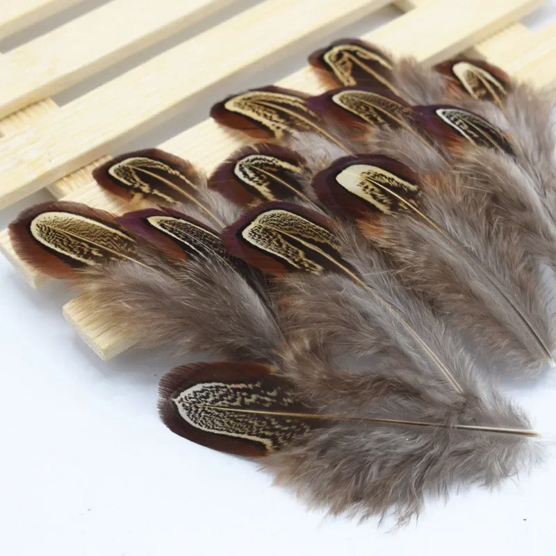 Peacock Feather Decoration Pheasant Feathers Natural Feathers Craft Feathers 10-500pcs Beautiful Natural Peacock Feather Pheasant Feather S Plume Jewelry Christmas Holiday Decoration Optional