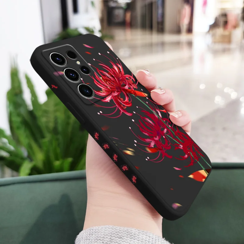 Elegant Higan Flower Phone Case Cover
