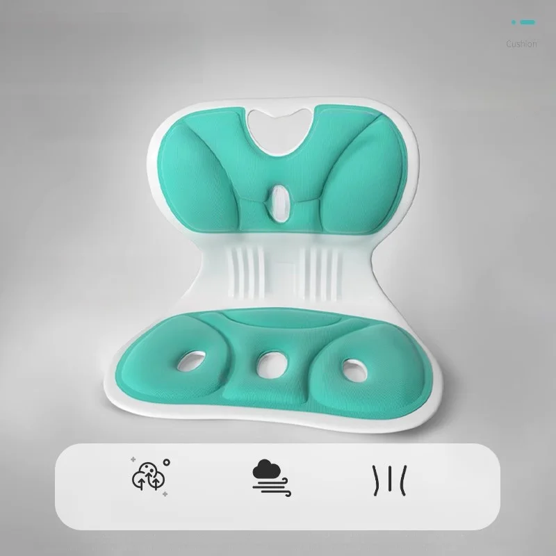 Waist Pad Office Memory Sponge Breathable Long Sitting Without Tiring Home/Outdoor Back Posture Correction Pad 2