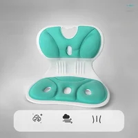 Waist Pad Office Memory Sponge Breathable Long Sitting Without Tiring Home/Outdoor Back Posture Correction Pad 2