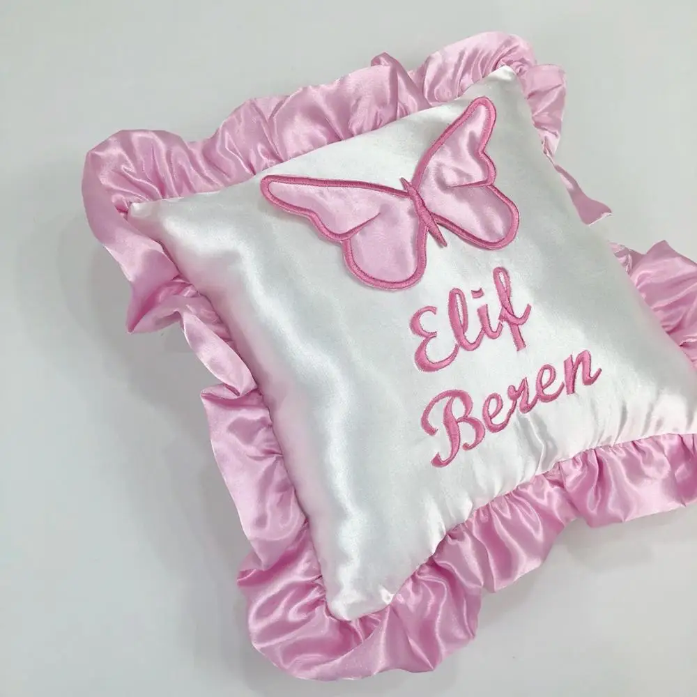 High Quality Modern Custom Pillow Luxury Wholesale Custom Portable Newborn New Design Baby Gold Cushion Jewelry Cushionwholesale 2