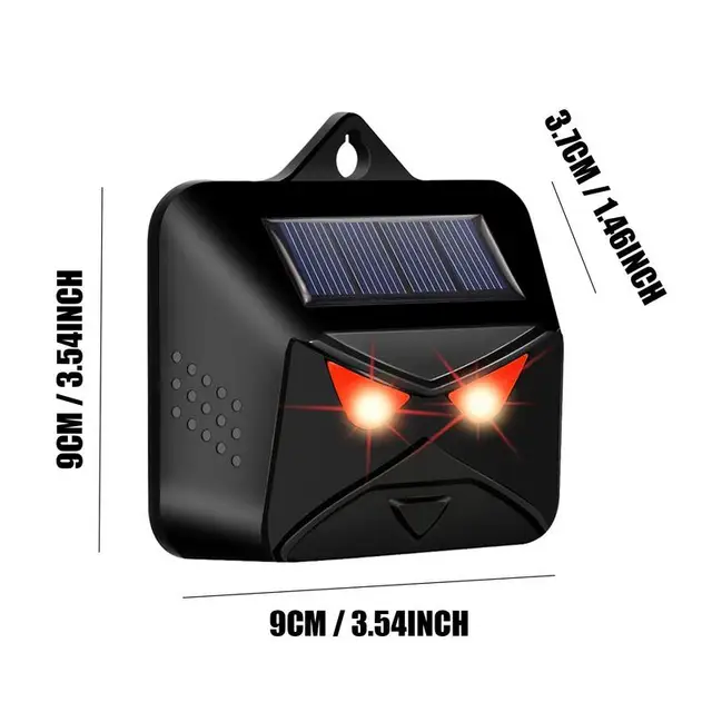 Napelemes Éjszakai Kontroll Könnyű Állati Visszatelepítő Kültéri Vízálló Ragadozó Vörös Szemek Visszatartó Ereje A Skunk Szarvas Prérifarkához - Image 6