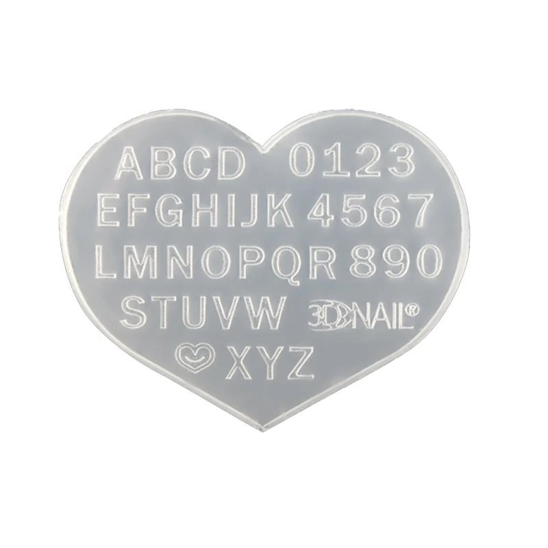 

3D резьба силиконовая форма штамповка ногтей шаблон DIY УФ гель кристалл ногти шаблон формы для дизайна ногтей DIY формы для по