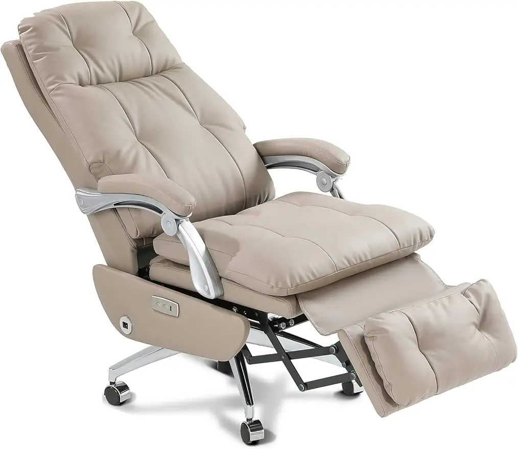 

Automatic Executive Home Office Chair Electric Big and Tall Ergonomic Reclining Office Chair with Foot Rest