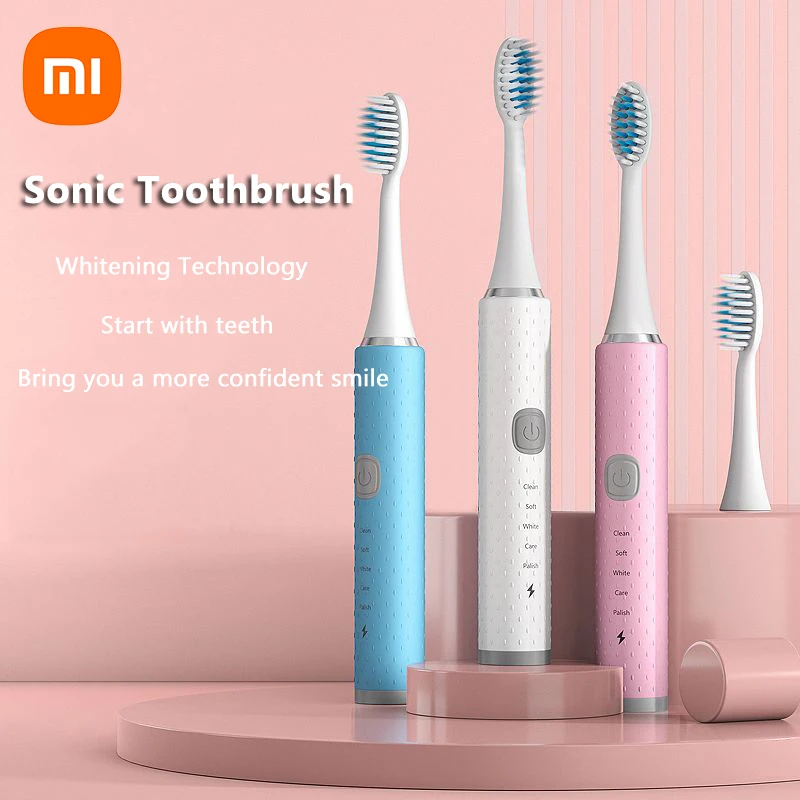 2022 New Xiaomi Sonic Electric Toothbrush Usb Charge Rechargeable 5