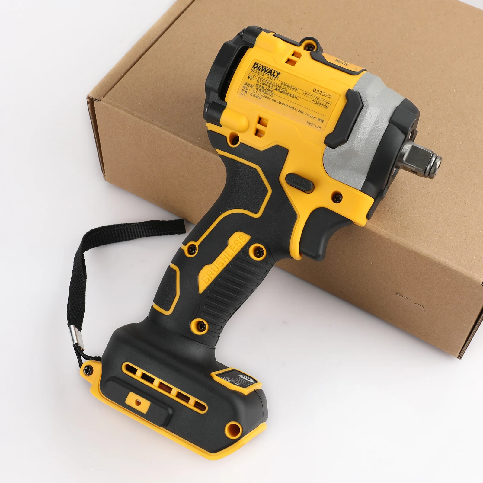 Cordless Electric Drill DEWALT DCD850 Brushless 20V Rechargeable Impact Screwdriver Multi-function Hand Tool