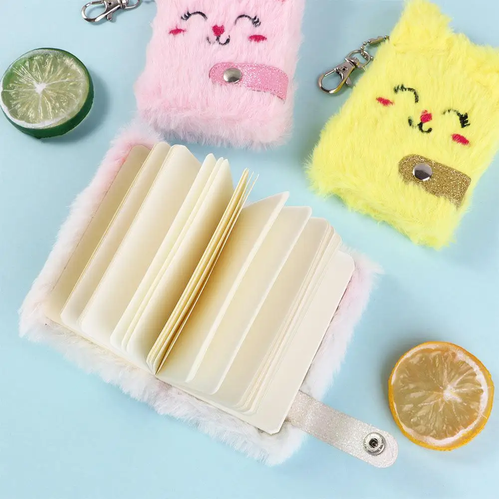 

1 шт., плюшевый блокнот в виде кошки для девочек