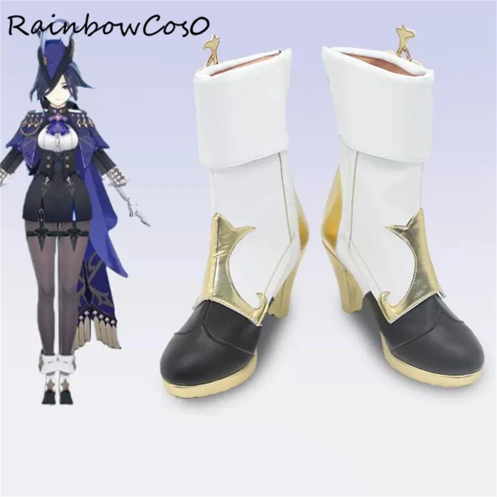 

Clorinde Fontaine Genshin Impact Cosplay Shoes Boots Game Anime Party Halloween Chritmas RainbowCos0 W3838