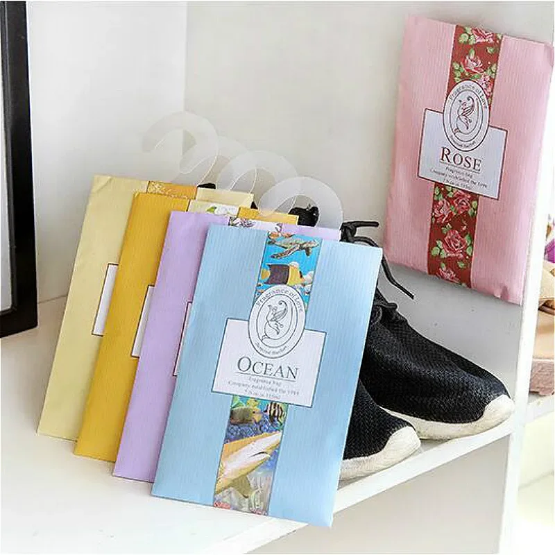 Deodorant Sachet Bags Fragrance Bags Air Freshener Natural Aromatherapy Bag For Homes Wardrobe Closet Car