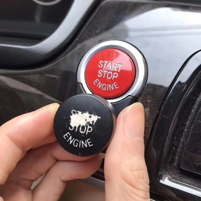 BMW Motorstartknopf Schwarz Start Stop Knopf Schwarz Für BMW F01
