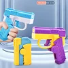 Transforming Fidget Spinner Gun Funny Fidget Toys Automatic Reloading Mini Gun Toy Office Adult Stress Relief Toys Creative Gift 1
