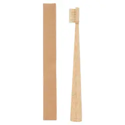 Eco - Friendly Natural Bamboo Toothbrush - Sustainable Bristle Design (A)
