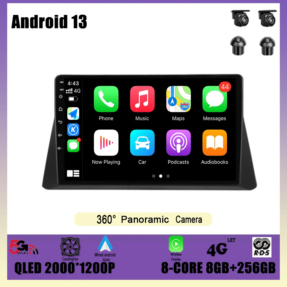 

Car Radio Multimedia Player Android 13 For Honda Accord 8 2008 - 2013 Navigation GPS DSP Carplay WIFI