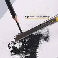 8 Pcs Faber-Castell Graphite Pitt Matt Pencil Set HB, 2B, 4B, 6B, 8B, 10B, 12B, 14B Sketching Drawing Artists’ Quality 4