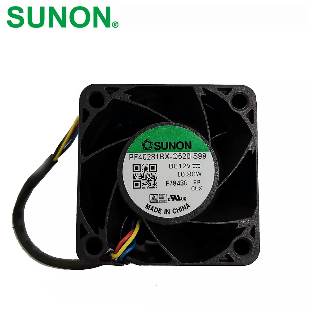 SUNON MB40202VX-000U-G99 DC 24V 1.54W 40x40x20mm Ventola Di Raffreddamento Del Server A 3 Fili - Foto 4