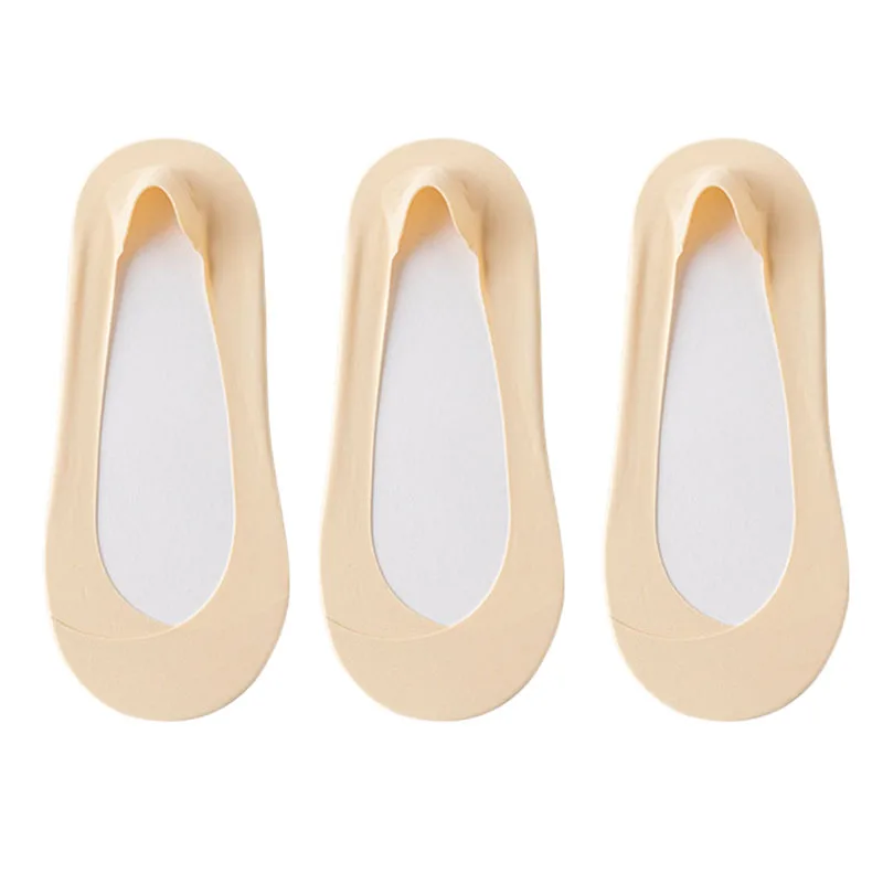 No Show Socks - 8 Paia Calzini Invisibili Donna Antiscivolo - Multicolore, Taglia 38-42 - Traspiranti, Per Scarpe Basse E Sportive