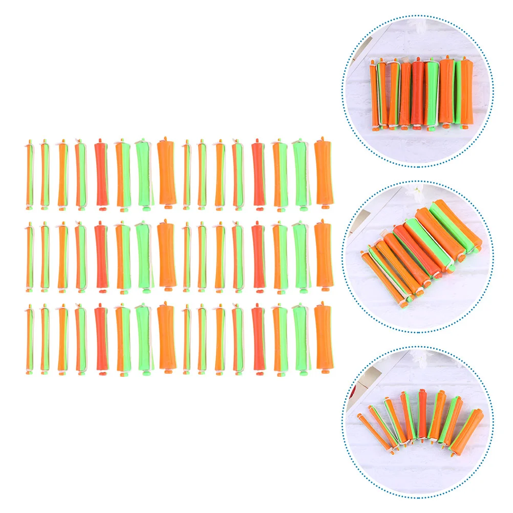 

8 set/80pcs Cold Wave Rods Perm Rod Hair Roller DIY Hairdressing Styling Tool