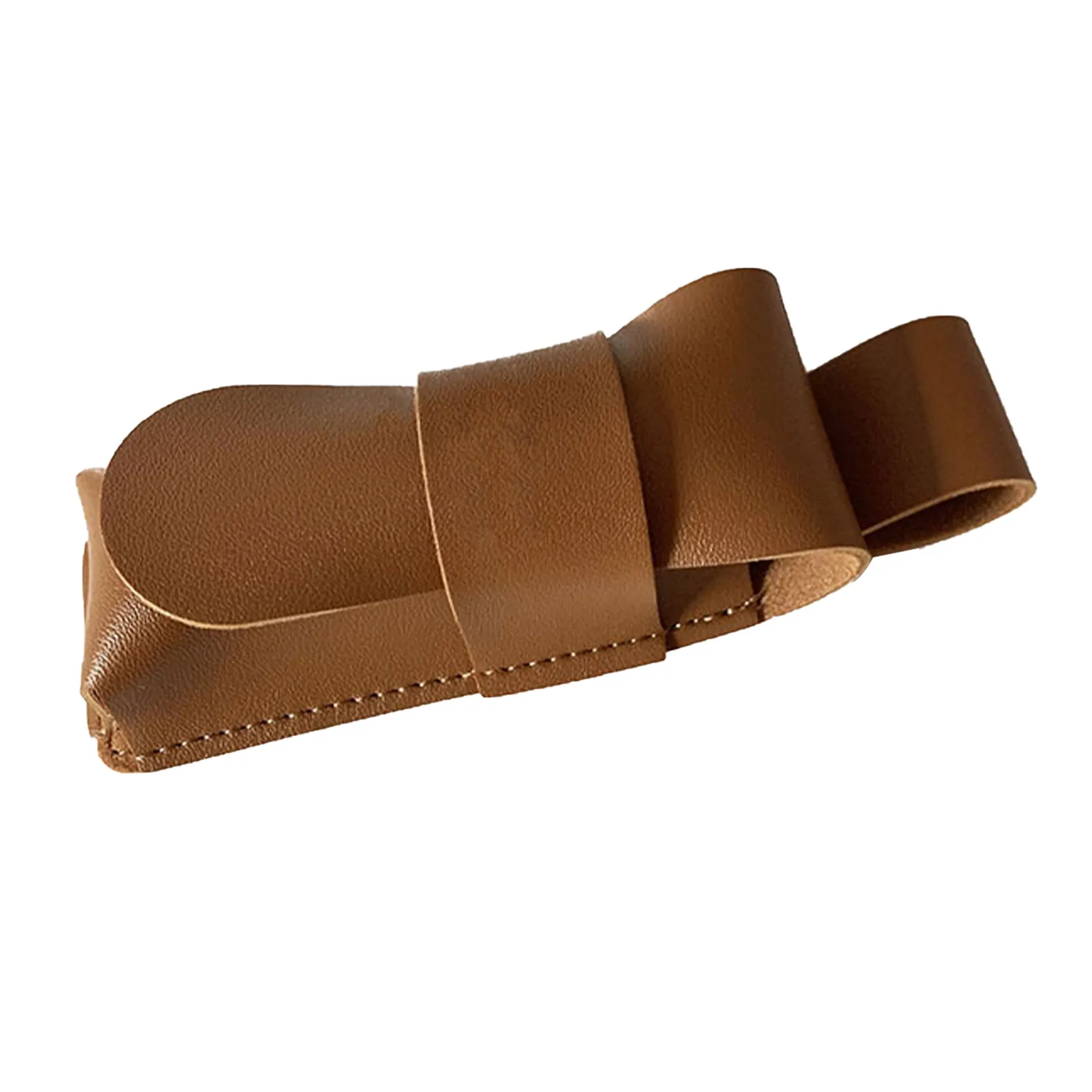 Harmonica Storage Case Portable Single Holder Bag PU Leather Container for Professional