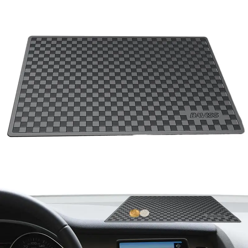 

Car Dashboard Non-Slip Pad Washable Anti-Slip Cell Pads For Phone Key Holder Car Anti-Slip Mat For Cellphone Dashboard Mat