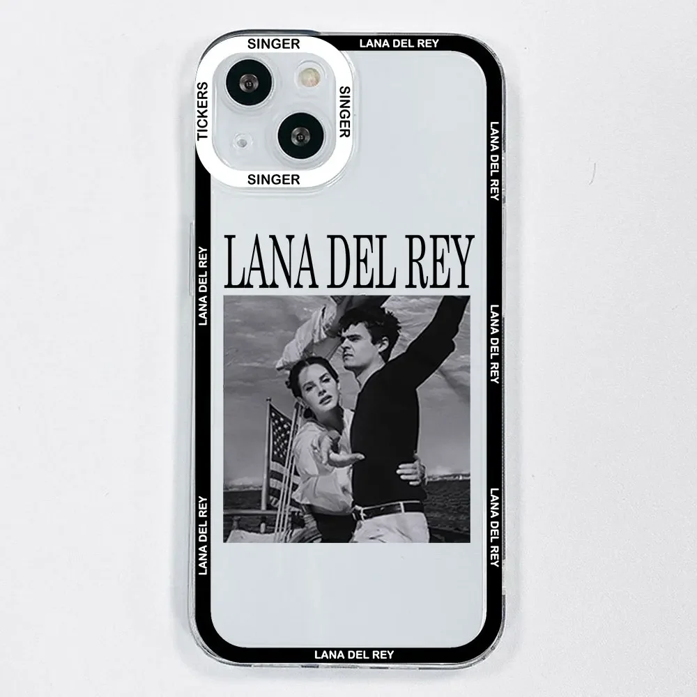 Lana Del Rey Artistic Kraft Poster Phone Case - Soft Cover Design