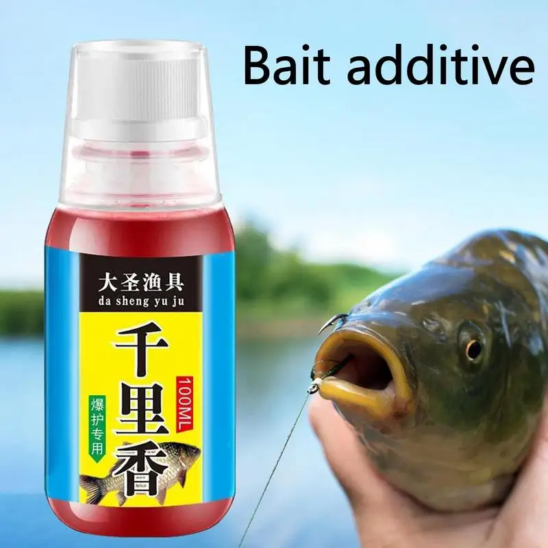 High Concentration Liquid Fish Bait Additive 100ml Natural Bait Scent  Attractant Fish Bait Attraction For Trout
