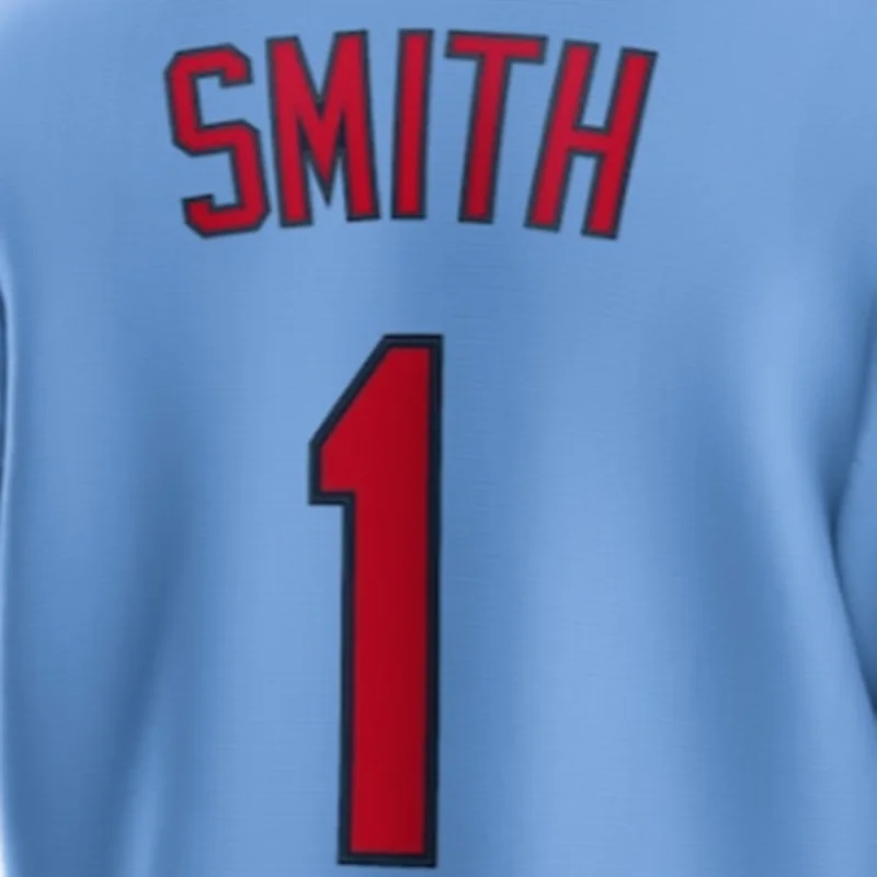 thumbnail image 1 of Camisetas de béisbol de la famosa marca St. Louis con bordados para hombres, mujeres y jóvenes, personalizadas #1 SMITH #21NOOTBAAR #28 ARENADO GOLDSCHMIDT, 1 of 4